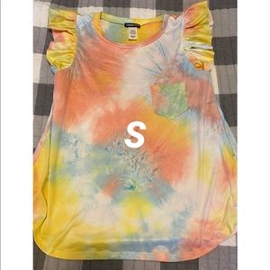 Tye dye tank